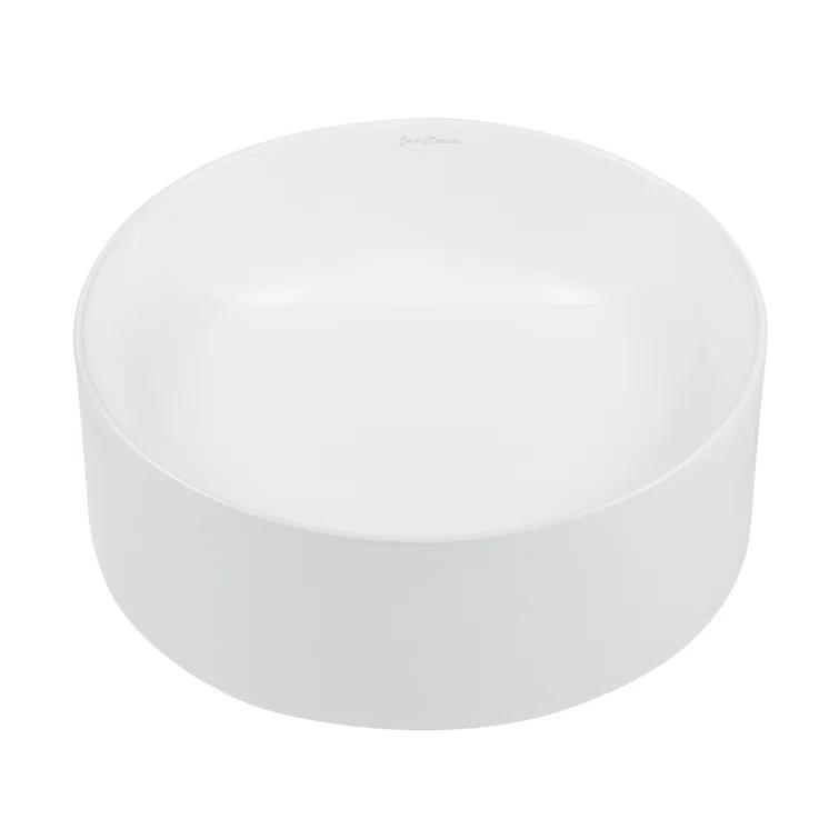 Beau 16.5" Round Vessel Bathroom Sink