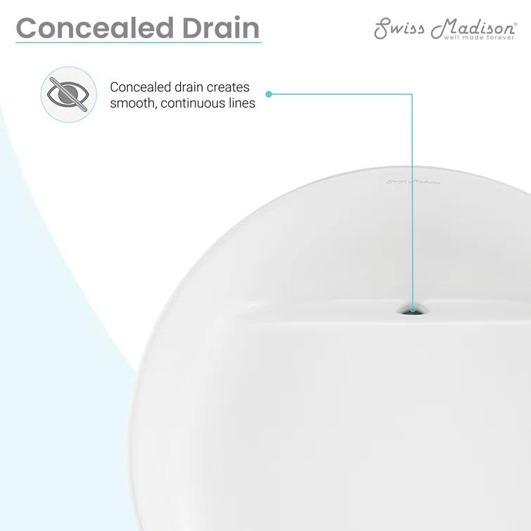 Beau 16.5" Round Vessel Bathroom Sink