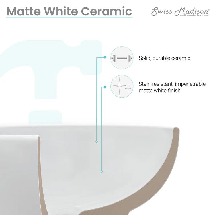 Beau 16.5" Round Vessel Bathroom Sink