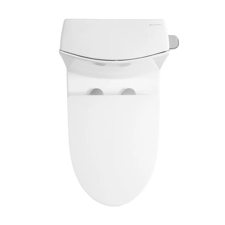 St. Tropez One Piece Elongated Toilet Dual Vortex Flush 1.6 GPF