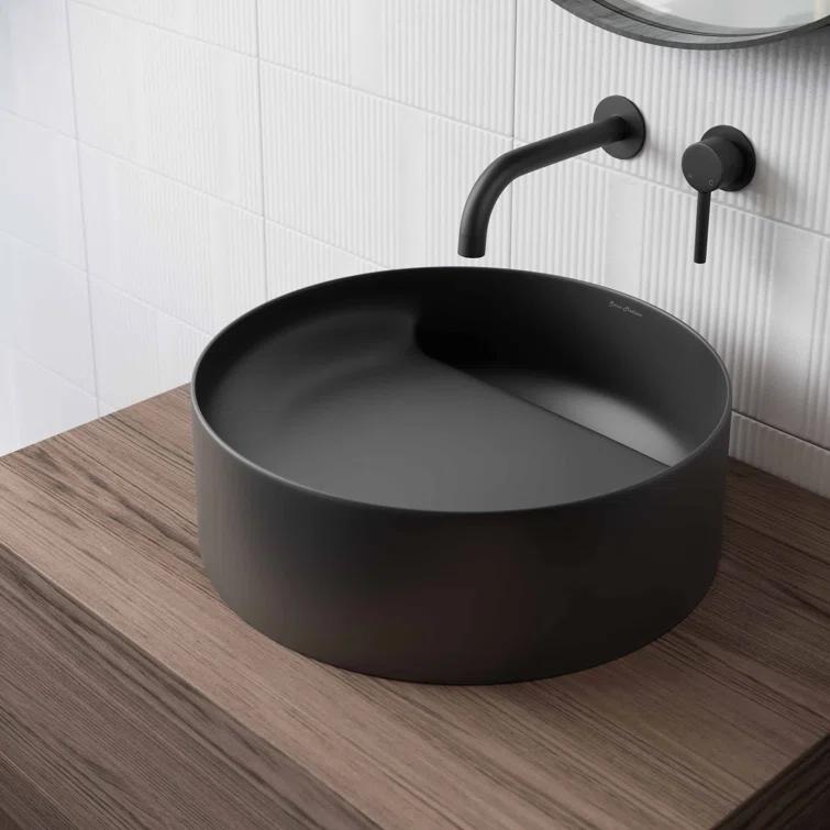 Beau 16.5" Round Vessel Bathroom Sink