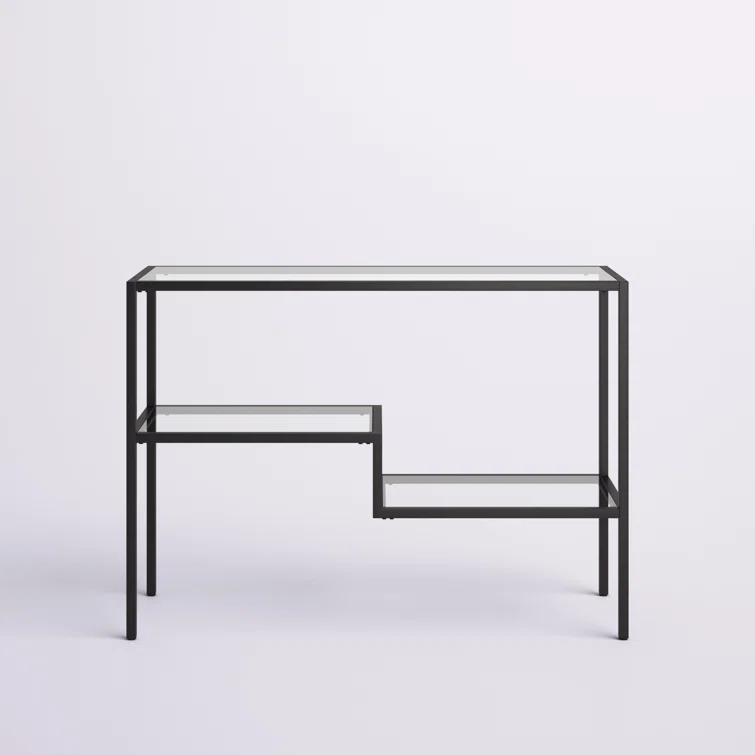 Lovett Glass Top Console Table