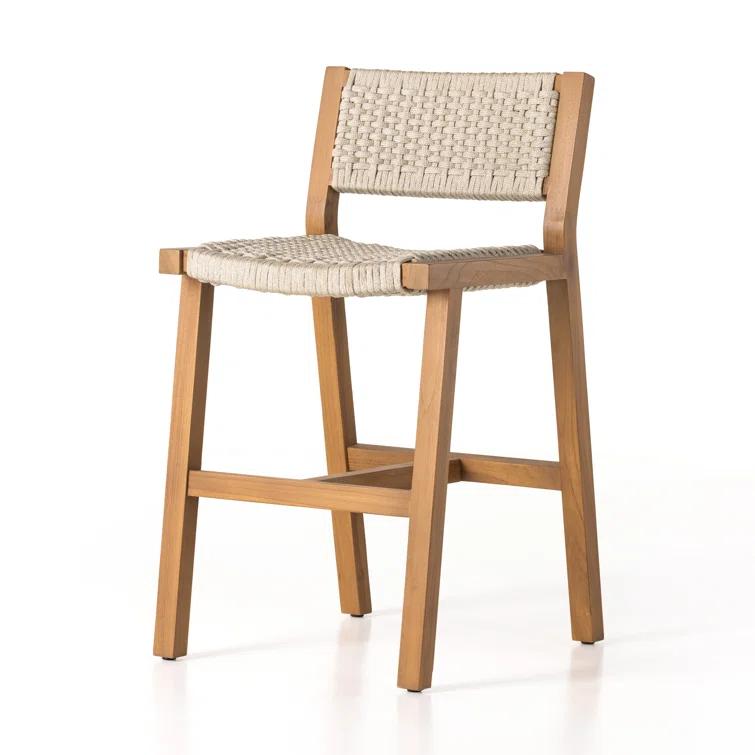 Shea Teak Outdoor 26'' Counter Stool