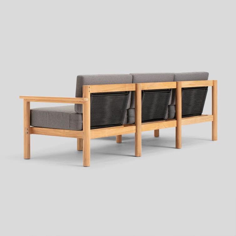 Haven 4 - Person Modular Patio Conversation Sets with Sunbrella® Cushions