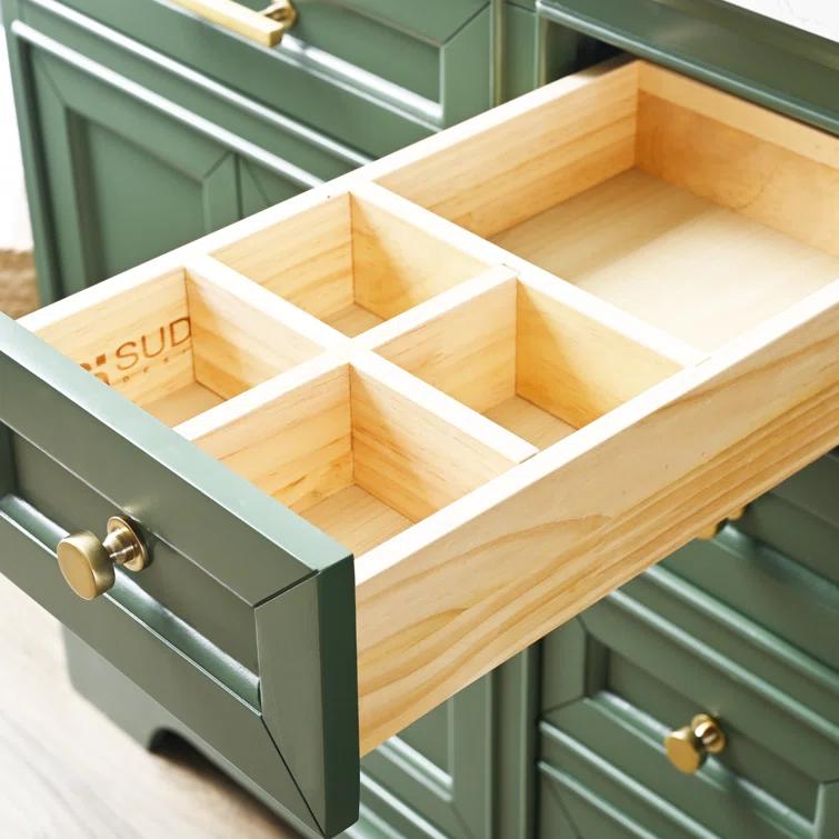 Sudio Design Thompson 54" W Double Bathroom Vanity & Reviews | Perigold