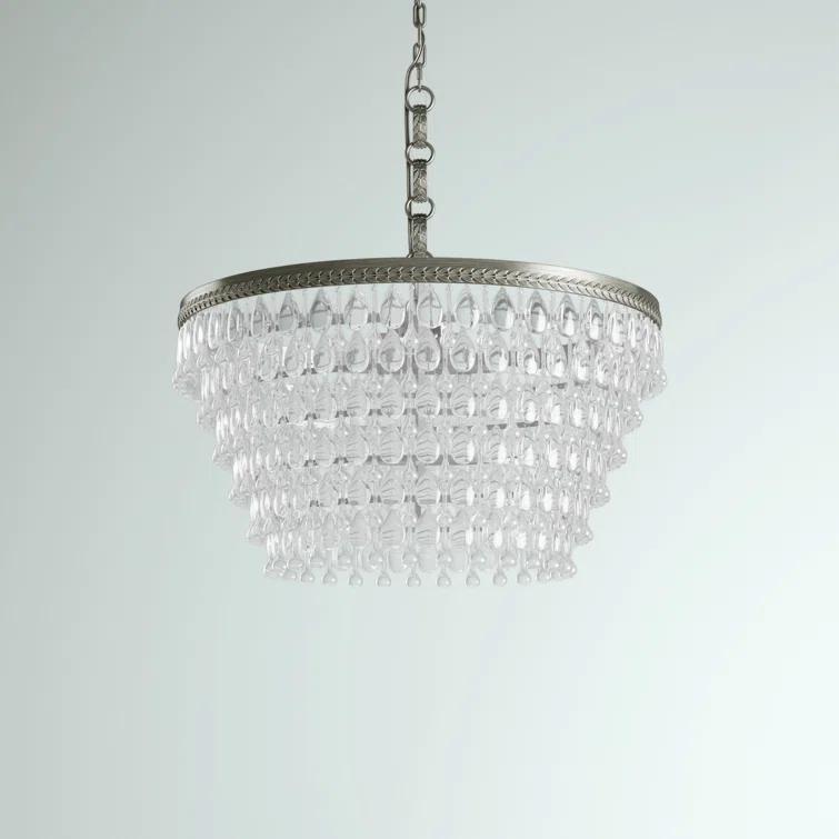 Willa Arlo™ Interiors Beno 6 - Light Dimmable Tiered Chandelier