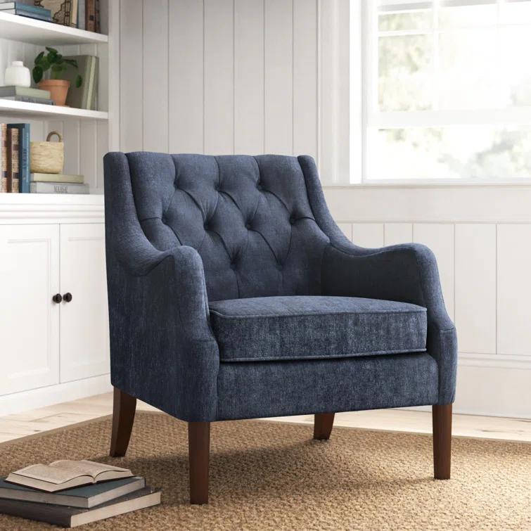 Anatonia 29.25" Wide Tufted Wingback Chair