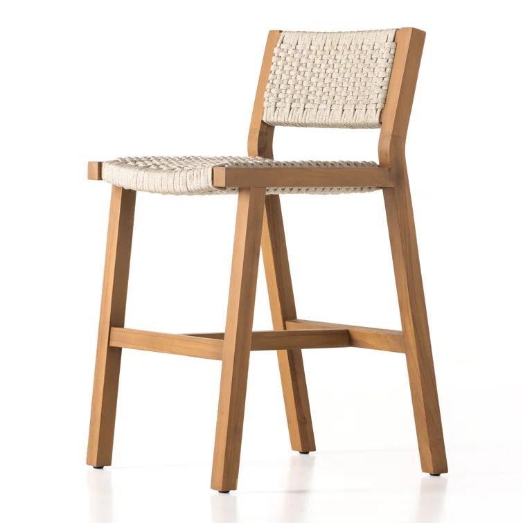 Shea Teak Outdoor 26'' Counter Stool