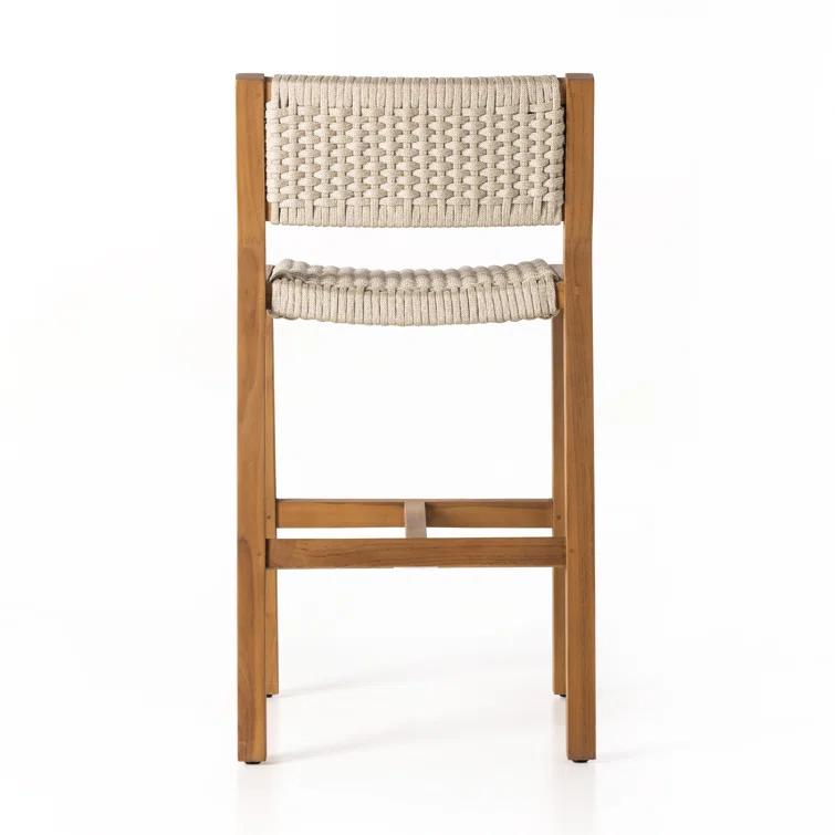 Shea Teak Outdoor 26'' Counter Stool