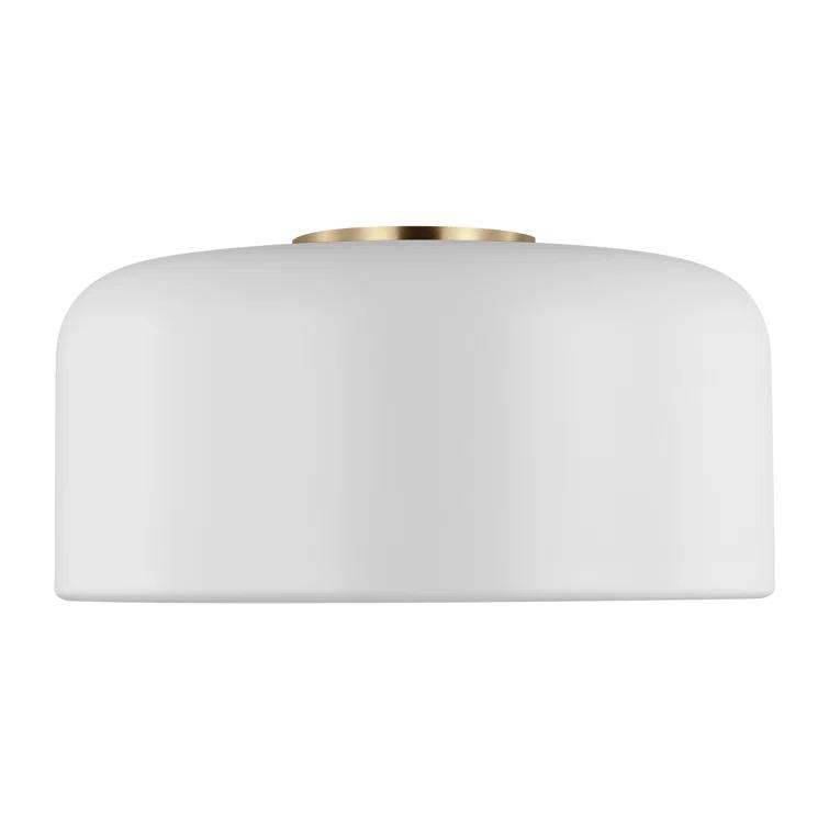 Olaf Flush Mount Light - White / 13.75"Dia