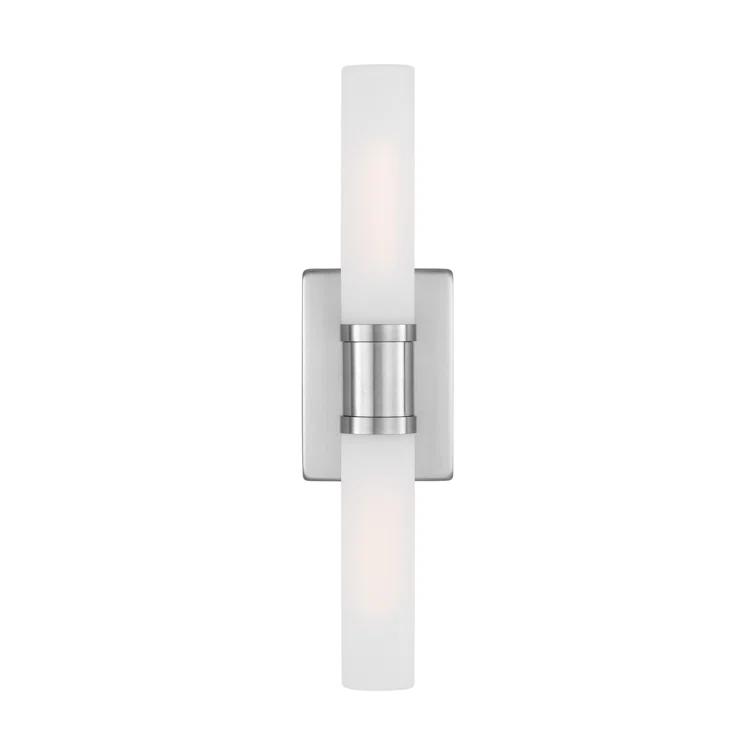Evelien 2 Light Frosted Dimmable Vanity Light