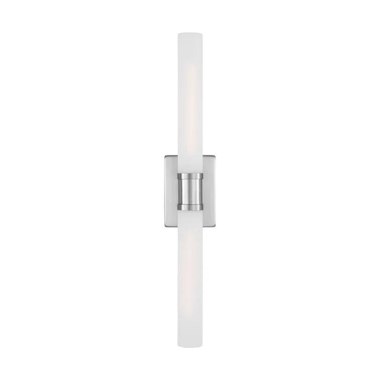 Evelien 2 Light Frosted Dimmable Vanity Light
