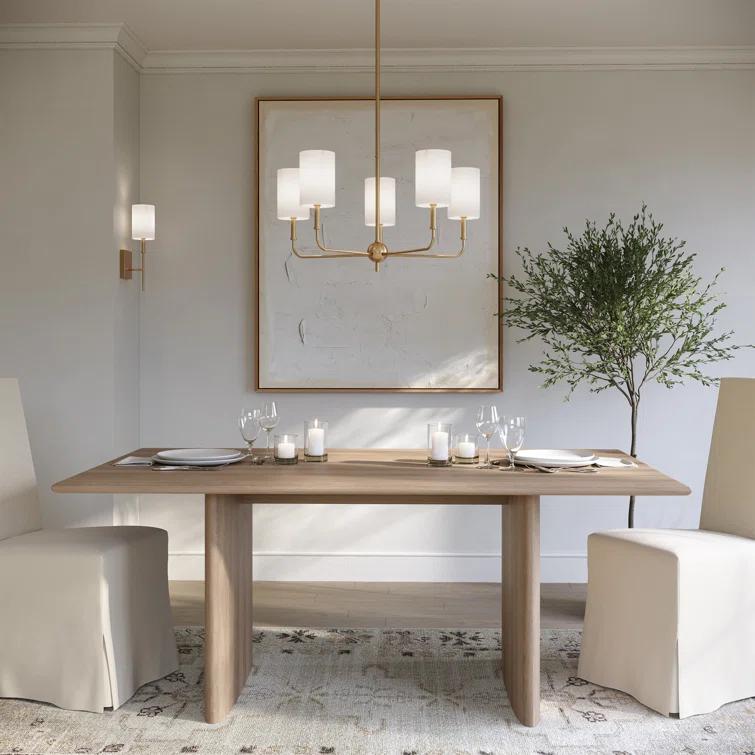 Rowley 5 Light Metal Dimmable Chandelier