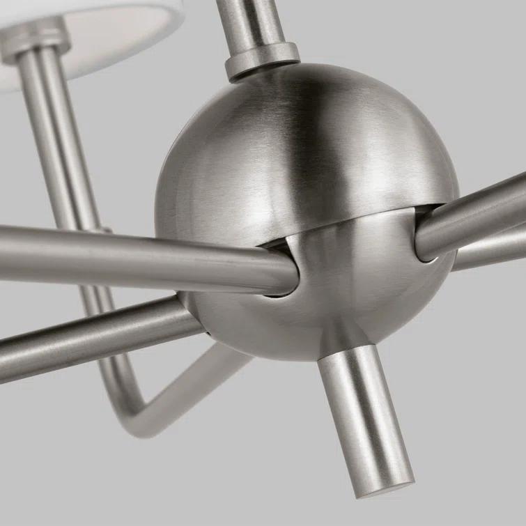 Rowley 5 Light Metal Dimmable Chandelier