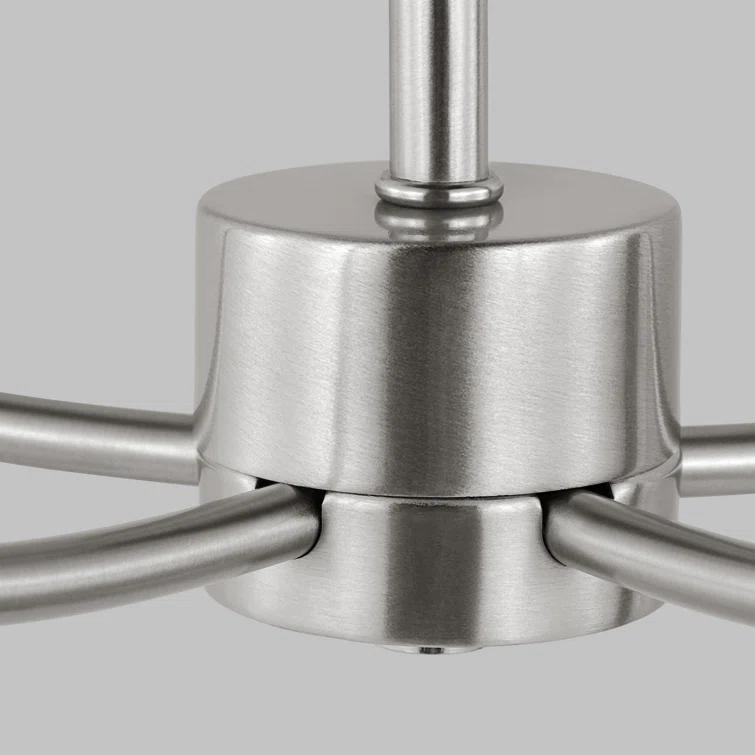 Greenwich 5-Light Brushed Nickel Candle Chandelier