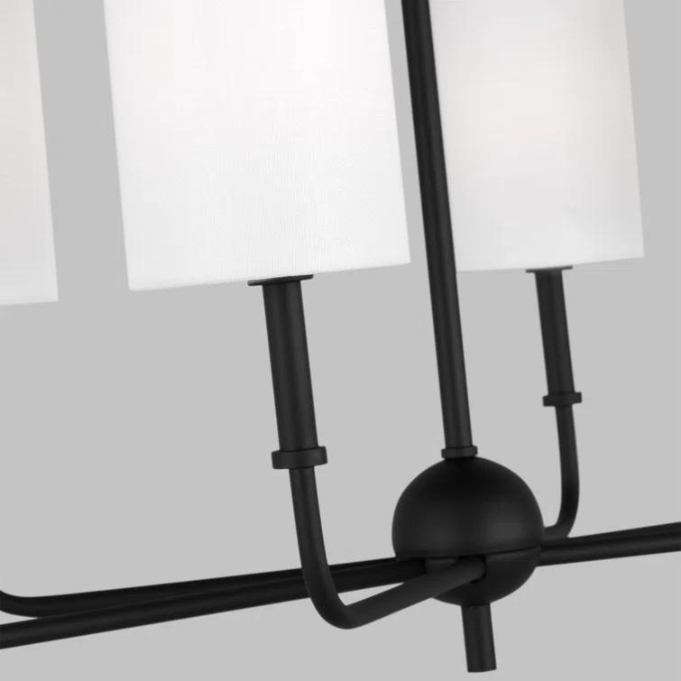 Legrand Linear Chandelier - Black / 44"W