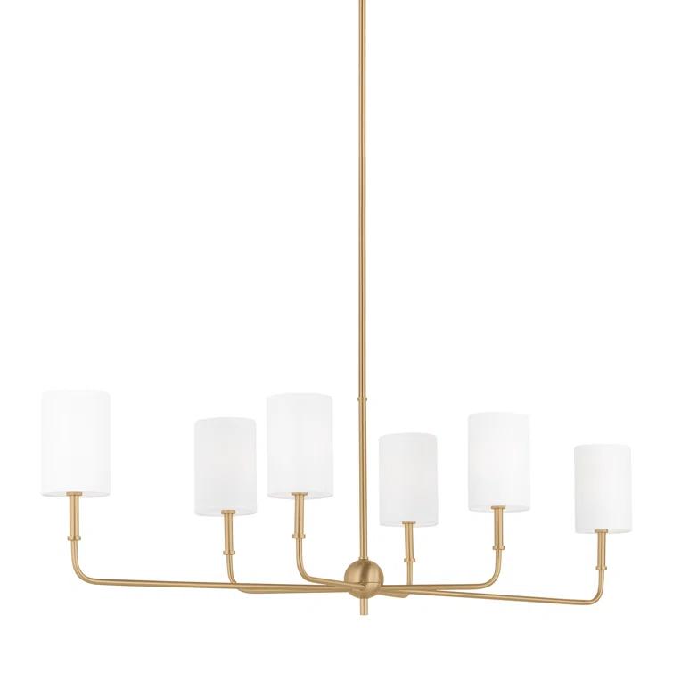 Legrand Linear Chandelier - Brass / 44"W