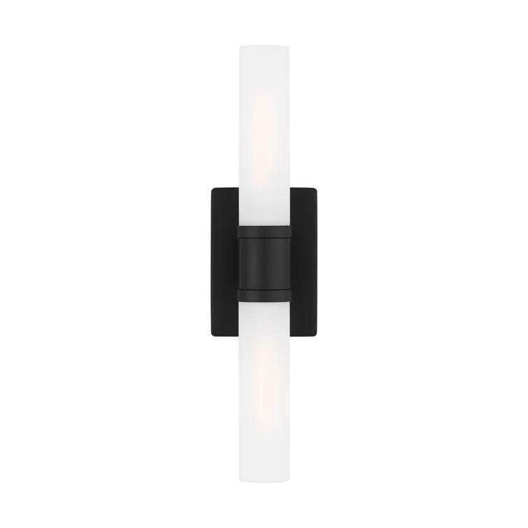 Evelien 2 Light Frosted Dimmable Vanity Light