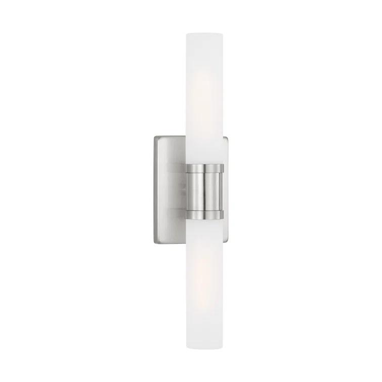 Evelien 2 Light Frosted Dimmable Vanity Light