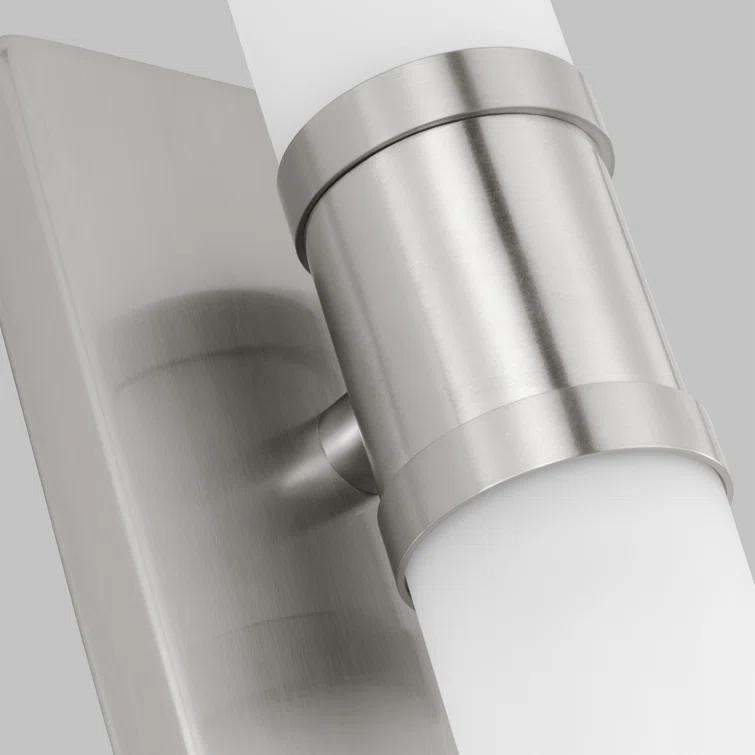 Evelien 2 Light Frosted Dimmable Vanity Light