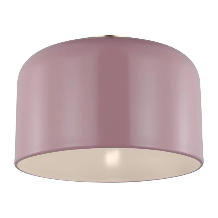Olaf Flush Mount Light - Rose / 10.75"Dia