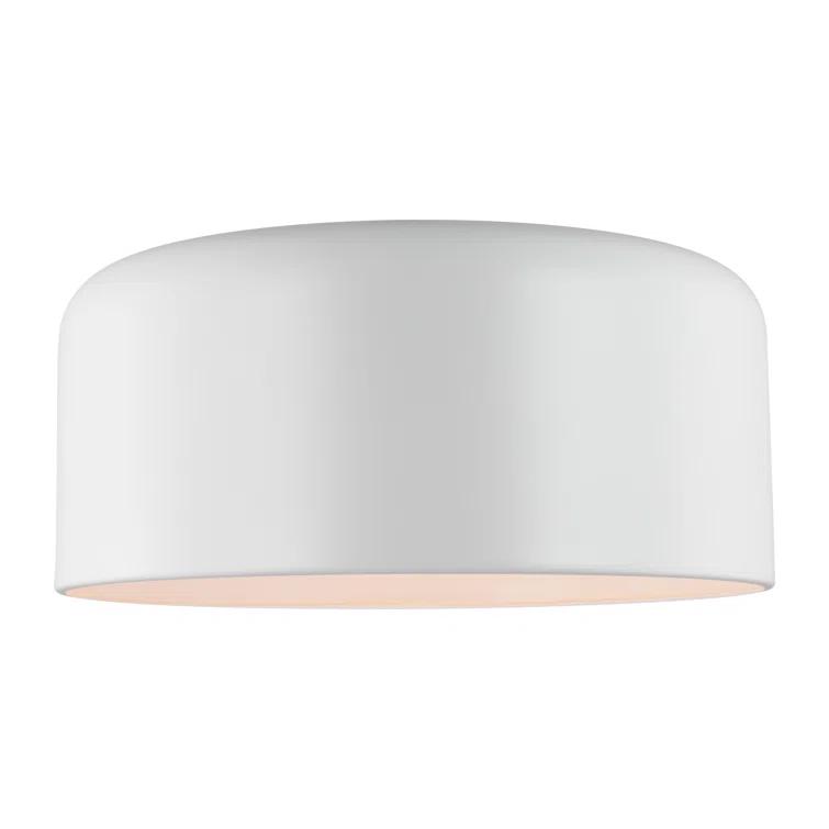 Olaf Flush Mount Light - White / 15.75"Dia