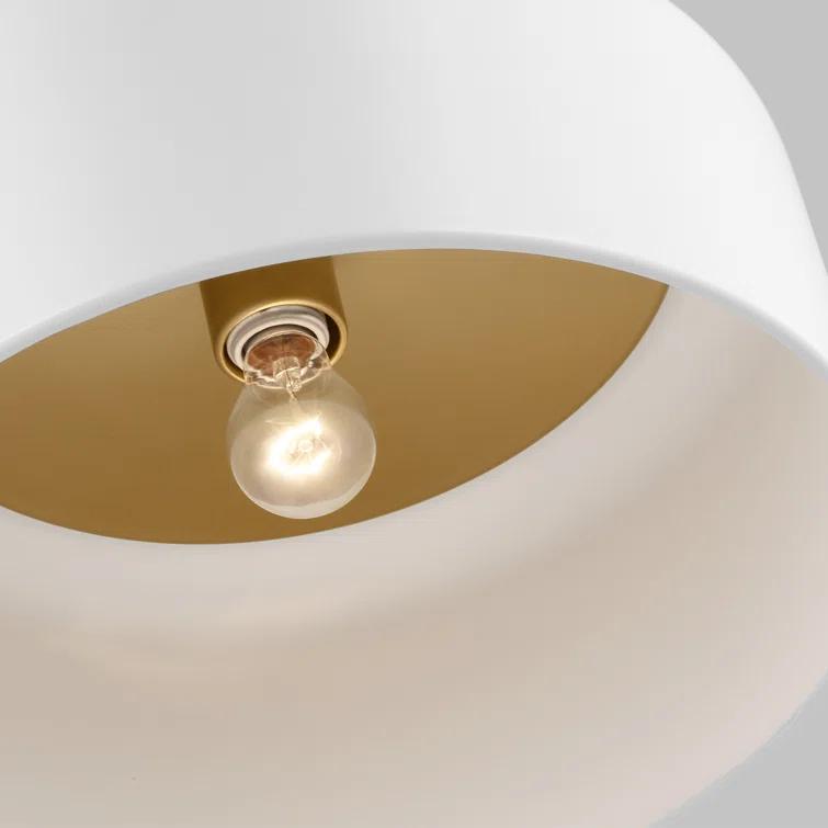 Olaf Flush Mount Light - White / 15.75"Dia