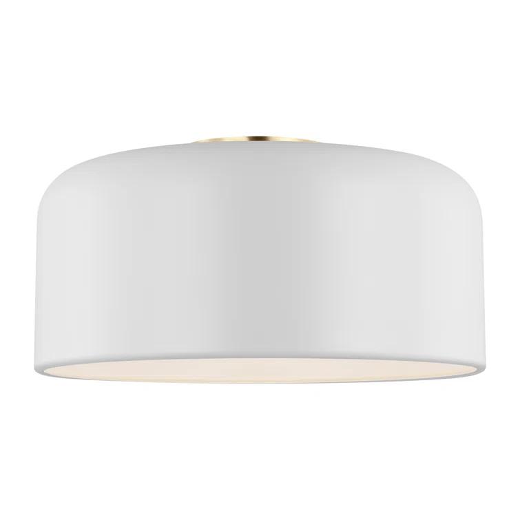 Olaf Flush Mount Light - White / 13.75"Dia