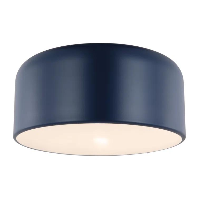 Olaf Flush Mount Light - Blue / 13.75"Dia