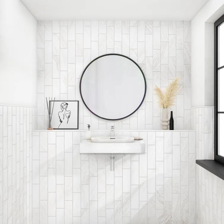 Daltile Perpetuo 1/2" X 12" Glazed Ceramic Wall Jolly in Satin (Sold by the piece)