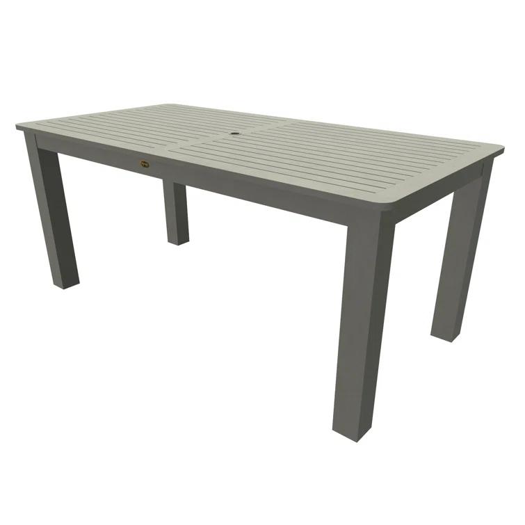 Coastal Teak 84" Rectangular Outdoor Counter Height Dining Table