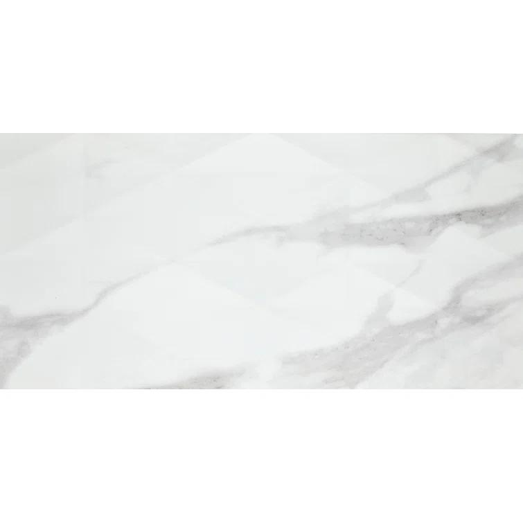 Daltile Perpetuo 12" x 24" Porcelain Marble Look Wall & Floor Tile
