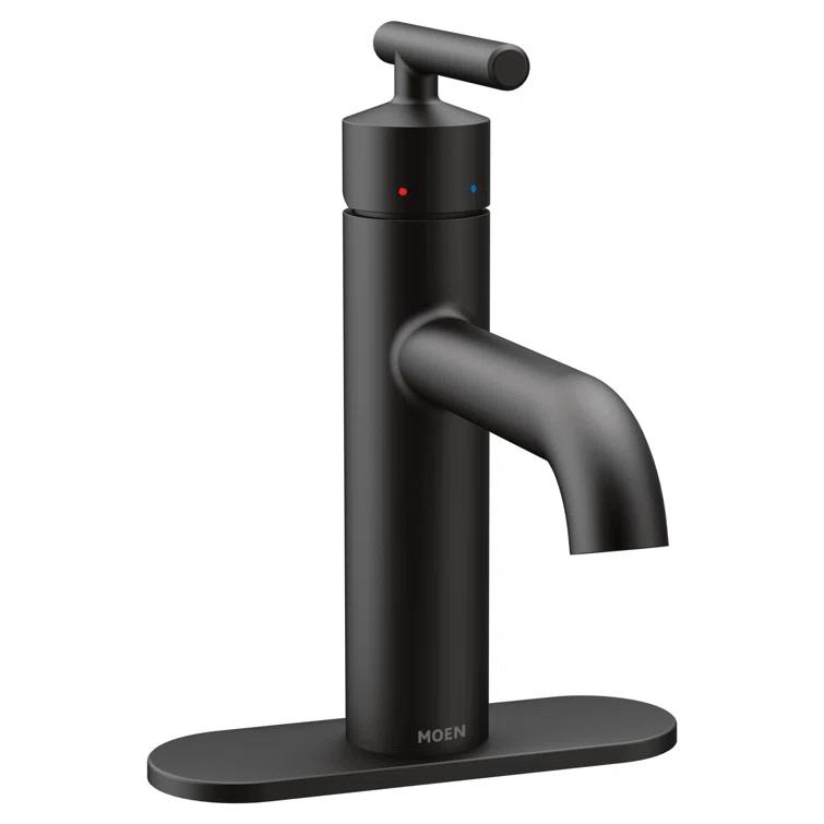 Gibson Single Hole Bathroom Faucet with Drain Assembly