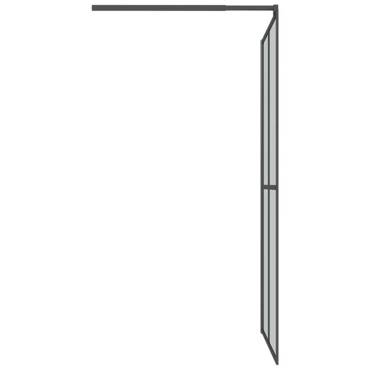 VidaXL Walk-in Shower Screen Door Cover Multi Sizes Transparent/Frosted White