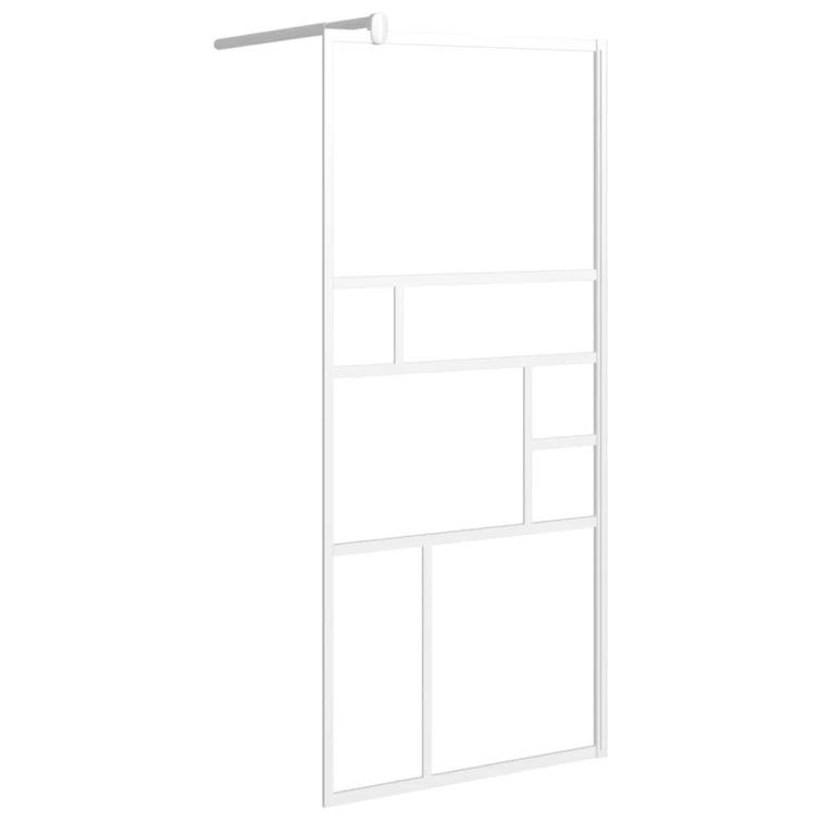 VidaXL VidaXL Walk-in Shower Enclosure Bathroom Wall Panel Shower Screen ESG Glass 151868
