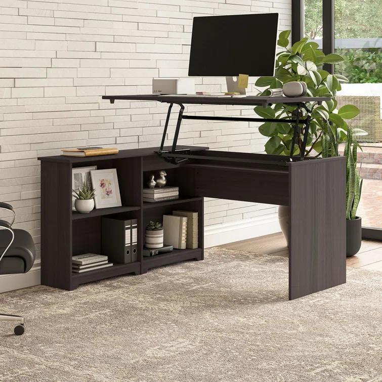 Almita 52'' Adjustable (sit to stand) Corner Desk