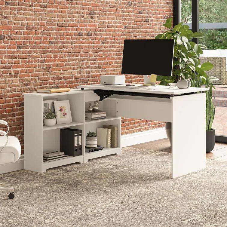 Almita 52'' Adjustable (sit to stand) Corner Desk