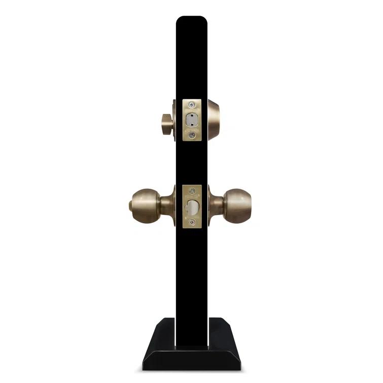 Complete Entry Knob Set with Single Cylinder Deadbolt
