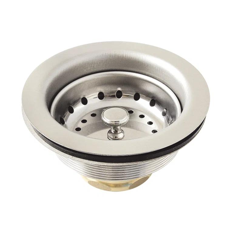 Kingston Brass Kingston Brass Fresno 3-1/2 Inch Kitchen Sink Basket Strainer Only K121BPN