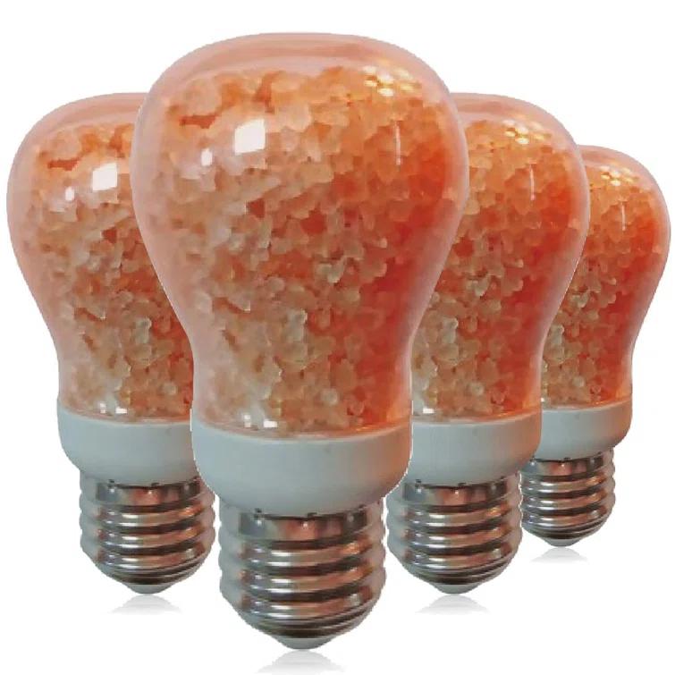 WBM LLC 1651B-4PK-01 Himalayan Glow 40 Watt Equivalent E26/Medium (Standard) Light Bulb (Set of 4)