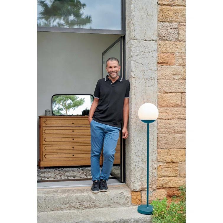 Mooon 53'' Battery Powered Integrated LED Outdoor Floor Lamp