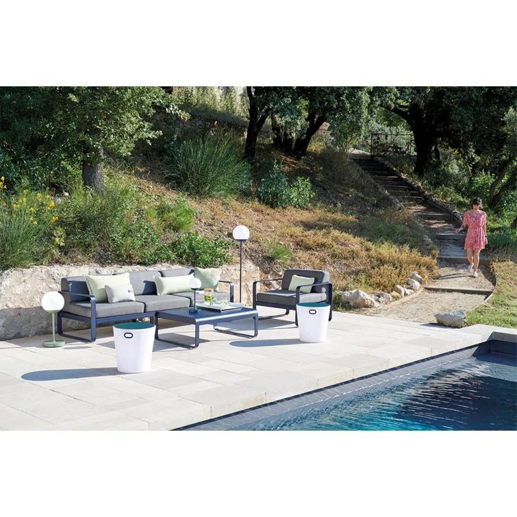 Mooon 53'' Battery Powered Integrated LED Outdoor Floor Lamp
