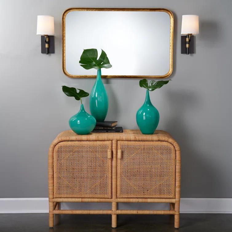 Reese Mirror - Gold Leaf