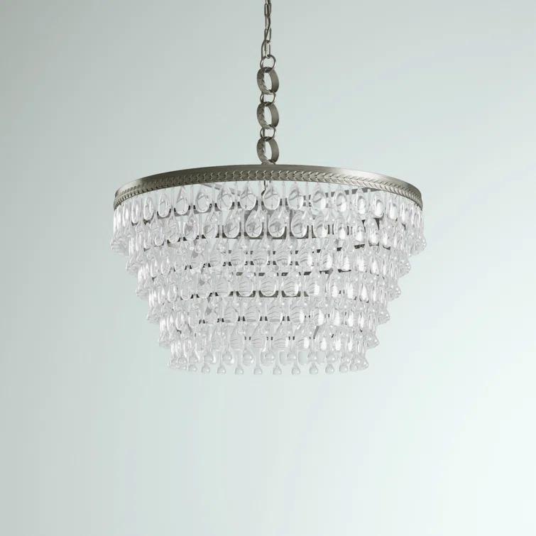 Willa Arlo™ Interiors Beno 6 - Light Dimmable Tiered Chandelier