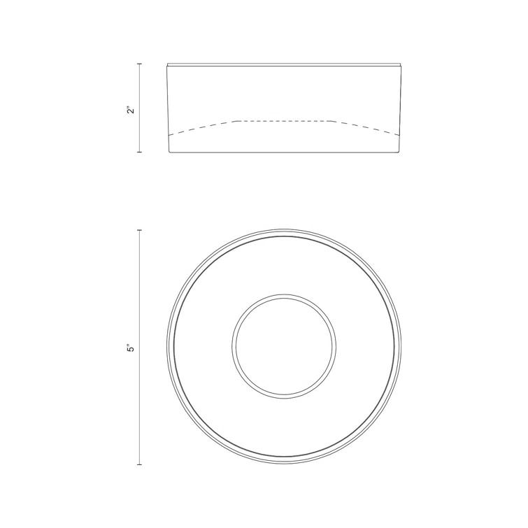 Kuzco Lighting Trenton LED Flush Mount