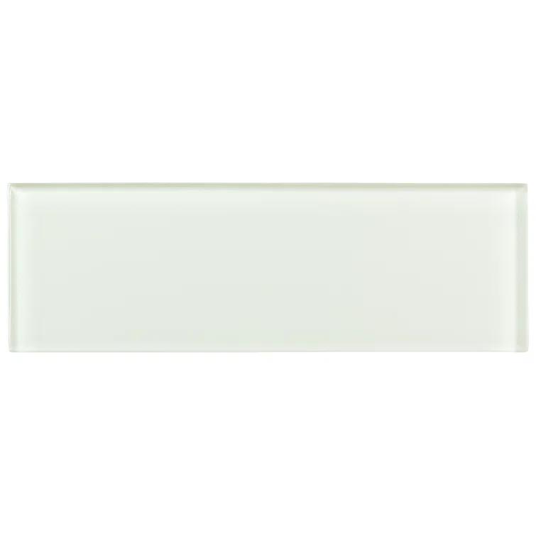 Enchant-Elle 4-in. x 12-in. Subway Polished Glass Wall & Floor Tile