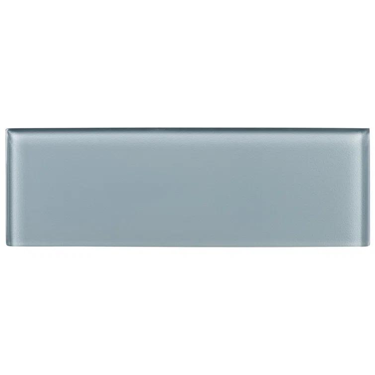 Enchant-Elle 4-in. x 12-in. Subway Polished Glass Wall & Floor Tile