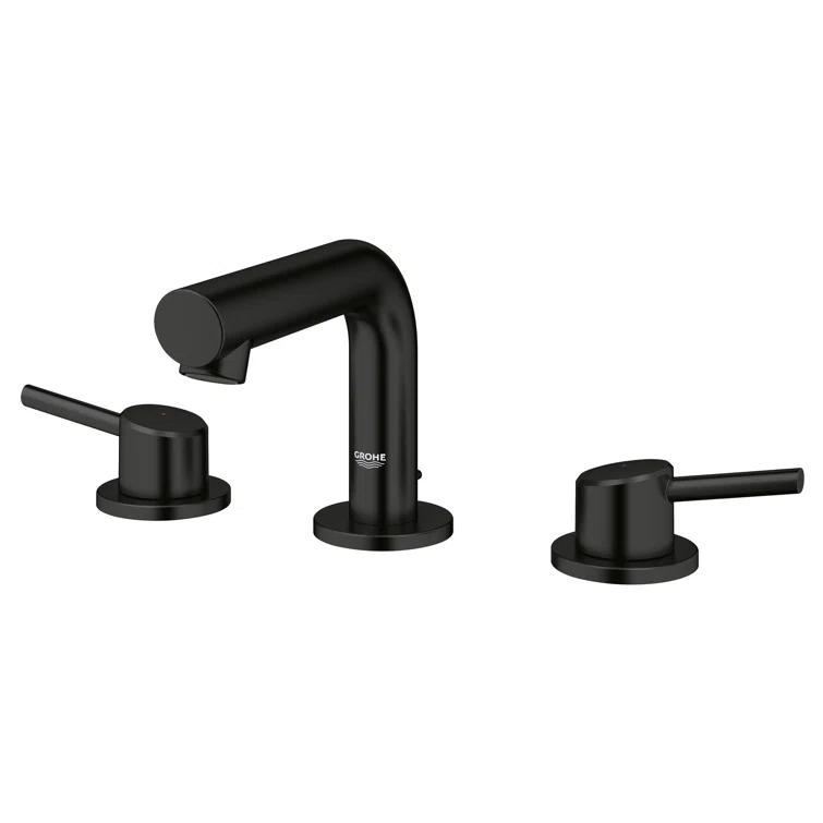 Concetto™ Mid-Arc Widespread Bathroom Faucet with Drain Assembly