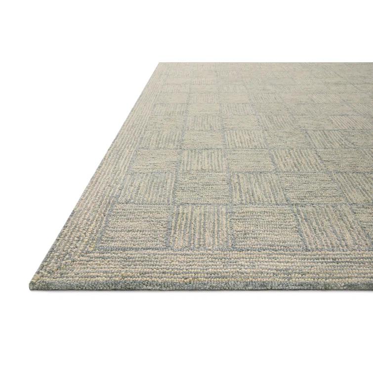Chris Loves Julia x Loloi Chris Loves Julia x Loloi Francis Collection FRA-03 Silver / Sky, Contemporary  Area Rug