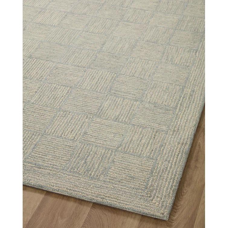 Chris Loves Julia x Loloi Chris Loves Julia x Loloi Francis Collection FRA-03 Silver / Sky, Contemporary  Area Rug